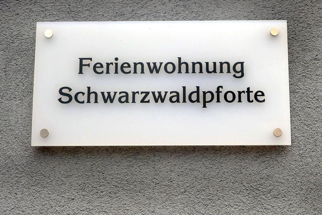 Ferienwohnungen Schwarzwaldpforte Engelsbrand Exterior photo